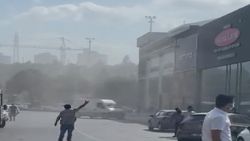İstanbul İkitelli'deki sanayi sitesinde bina çöktü