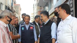Tarım ve Orman Bakanı Bekir Pakdemirli Türkeli'de