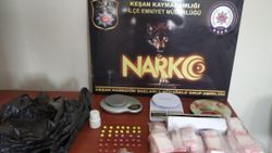 Edirne'de uyuşturucu ve sahte alkol operasyonu: 1 tutuklama