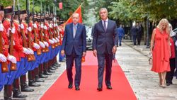 Karadağ'da, Cumhurbaşkanı Erdoğan'dan 2022 Dünya Kupası mesajı