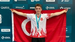 Milli cimnastikçi Sercan Demir'den Slovenya'da altın madalya