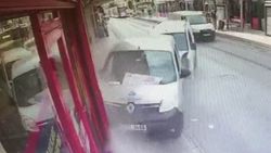 Güngören'de feci kaza kamerada