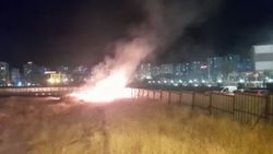 Diyarbakır'da havai fişek yangın çıkardı