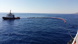 Akdeniz'de petrol kirliliği temizliği tamamlandı
