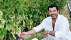 Kenan İmirzalıoğlu'ndan organik poz