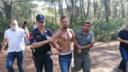 Antalya'da ormanı yakarken suçüstü yakalanan zanlı tutuklandı
