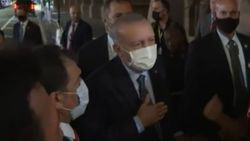 Cumhurbaşkanı Erdoğan’a New York’ta gurbetçilerden sevgi gösterisi