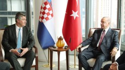 Cumhurbaşkanı Erdoğan, Hırvat mevkidaşı ile görüştü