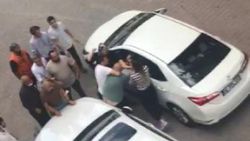 Avcılar’da yol kavgası kamerada