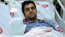 Ankara'da doktor güvenlik görevlilerinin gözü önünde saldırıya uğradı