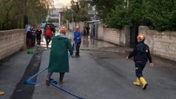 Van'da su baskınında 31 ev ve 1 iş yeri zarar gördü