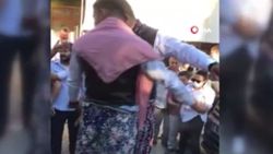 Denizli’de damat, kadın kıyafetleri ile kazan üstünde oynatıldı
