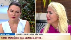 Ece Üner’in gözyaşları ağlayan konuğun karşısında tüm çabasına rağmen akmadı