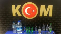 Edirne’deki ev ve iş yeri aramasında sahte içkiler ele geçirildi