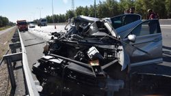 Antalya'da hurdaya dönen aracın sürücüsünün burnu bile kanamadı