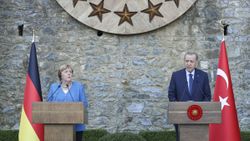 Cumhurbaşkanı Erdoğan ve Angela Merkel'den ortak basın açıklaması