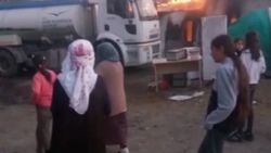 Kars'ta elektrik kontağından çıkan yangında bir ev küle döndü