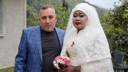 Trabzonlu vatandaş, Sudanlı Aisha ile dünyaevine girdi
