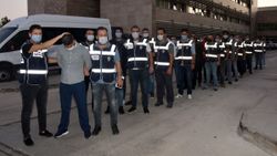 Antalya’da, ‘Kartal Grubu’ suç örgütüne operasyon