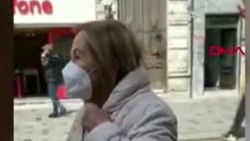 Taksim'de çarşaflılara saldıran şahsın ceza ehliyeti raporuna bakılacak