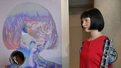 Ressam robot Ai-Da, Mısır'da gözaltına alındı