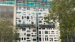 İngiltere’de 4 iklim aktivisti, bakanlık binasına tırmandı