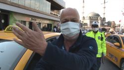 İstanbul'da ceza yazılan taksiciden polise: Hakkımı helal etmiyorum