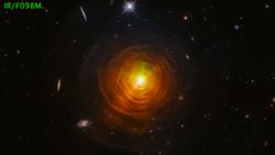 NASA ve ESA, ölmekte olan yıldızı görüntüledi