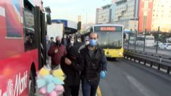 Metrobüs duraklarında dilenci operasyonu
