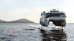 Tamamen elektrikli uçan feribot: Electra
