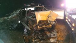 Elazığ'da otomobille tıra çarpan evli çift hayatını kaybetti