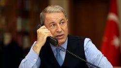 Hulusi Akar, Rusya Savunma Bakanı Sergey Şoygu ile telefonda görüştü