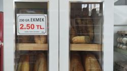 Denizli'de ekmek 2,5 lira oldu