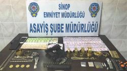 Sinop'taki sahte ziynet eşyası dolandırıcıları gözaltında