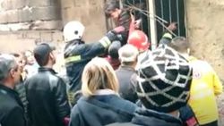 Gaziantep'te annenin çocuklarını kilitlediği evde yangın çıktı