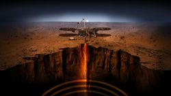 Mars yüzeyinin altındaki yapılar ortaya çıktı