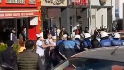 Esenyurt'ta zabıta ve esnafın saksı kavgası