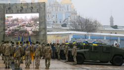 Ukrayna Silahlı Kuvvetleri'nin 30'uncu kuruluş yıl dönümü kutlandı