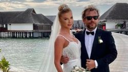 Ivana Sert ve Sezer Dermenci evlendi