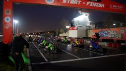 Tuzla Karting Pisti'nde yağmur altında müthiş yarış