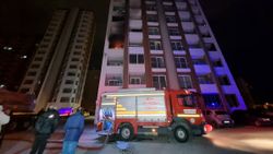 Adana'da yangından kaçan kadın balkondan düştü