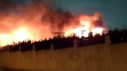 Tuzla'da özel vakfa ait misafirhane yandı