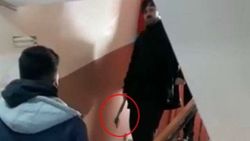 Gaziosmanpaşa'da okula baltayla gelen veli tekrar gözaltına alındı