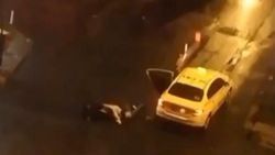 Kağıthane'de tartıştığı kadına şiddet uyguladı