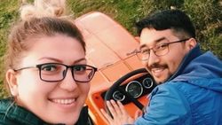 Genç çift traktör kazasında hayatını kaybetti