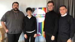 İyi Parti, LGBTİ derneğini ziyaret etti