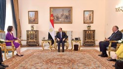 Mısır ile Almanya, Berlin Konferansı’ndaki kararların uygulanması konusunda anlaştı