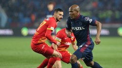 Trabzonspor, Kayserispor'u son saniye penaltısıyla yendi