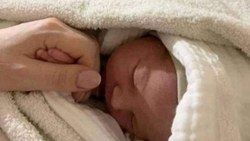 Kiev sığınaklarında ilk doğum