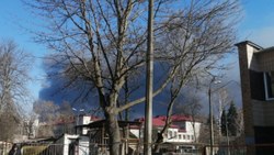 Kiev'in kuzey doğusu Chernihiv bombardımana tutuluyor